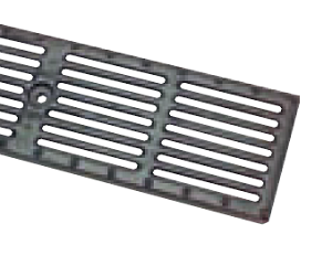 Zurn P6-HPD 6" Wide Heel-Proof Slotted Ductile Iron GrateZurn P6-HPDE 6" Wide Heel-Proof Slotted Ductile Iron Grate