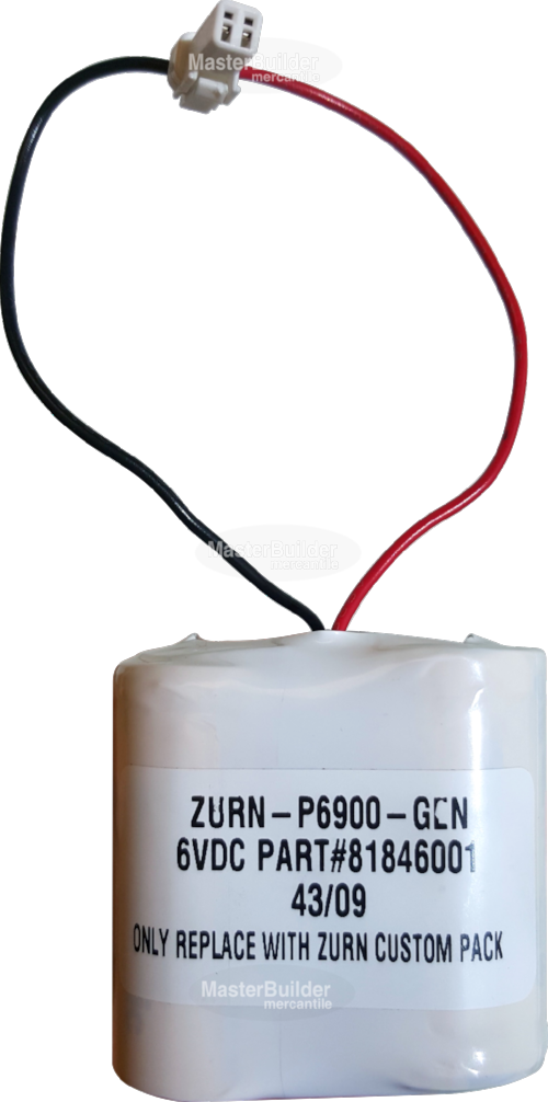Zurn P6900-GEN-BAT 6VDC PART# 81846001 Faucet Hydro-Generator Battery Replacement