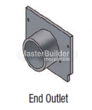 Zurn Z884-E2 Trench Drain 2" End Outlet