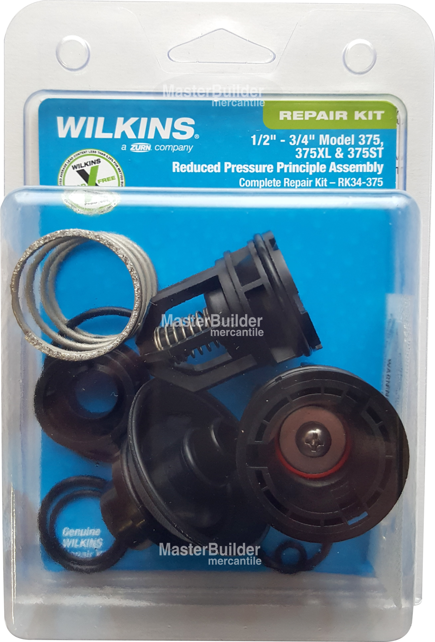 Zurn Wilkins RK34-375 Complete Repair Kit