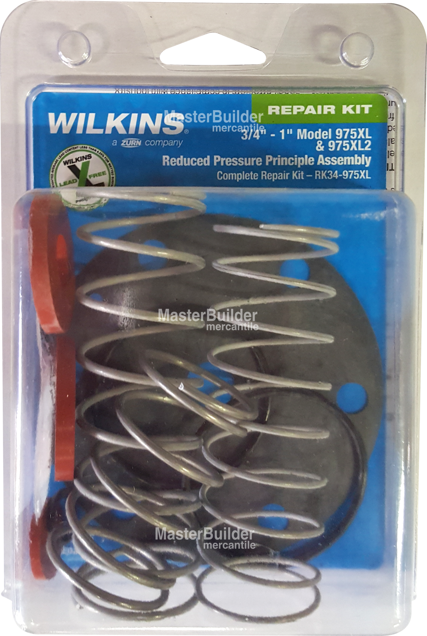 Zurn Wilkins RK34-975XL Complete Repair Kit