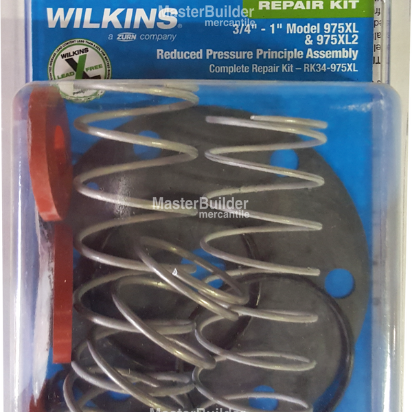 Zurn Wilkins RK34-975XL Backflow Preventer Repair Kit