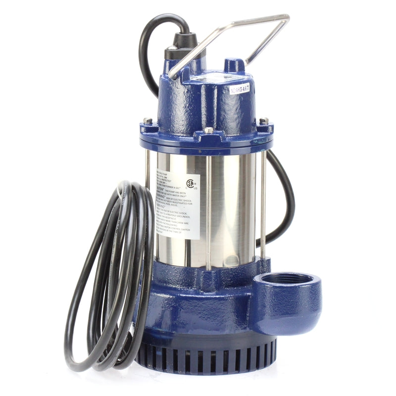 Pro Series Pumps S3033-NS 1/3 HP Cast-Iron / Stainless Steel Submersible Sump Pump