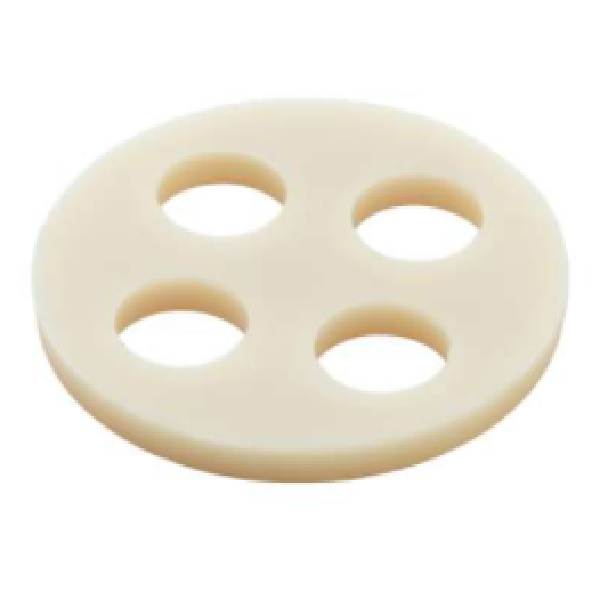 T&S Brass 001041-45 Gasket For 4" Inlet Spreader Assembly (4-Hole Pattern Washer)