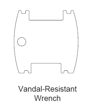 Zurn G66695 (17F) 1.5 GPM Vandal-Resistant Pressure Compensating Aerator Female