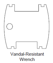 Zurn G66701 (18M) 1.5 GPM Vandal-Resistant Pressure Compensating Laminar Flow Outlet Male