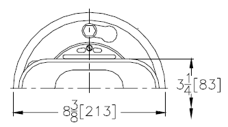 Zurn ZN415-BF Funnel Floor Drain with Medium-Duty Round Nickel Bronze Strainer and Oval Funnel