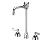 Zurn Z831T1-XL Lead-Free Widespread Faucet with 4-1/2" Vacuum Breaker Spout and Lever Handles