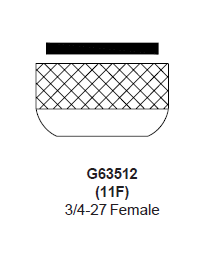 Zurn G63512 (11F) Single Screen Outlet Aerator Female