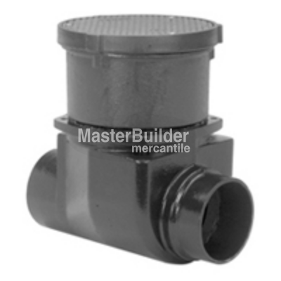Zurn Z1095-15 Backwater Valve with Floor Level Cleanout, Flapper Type
