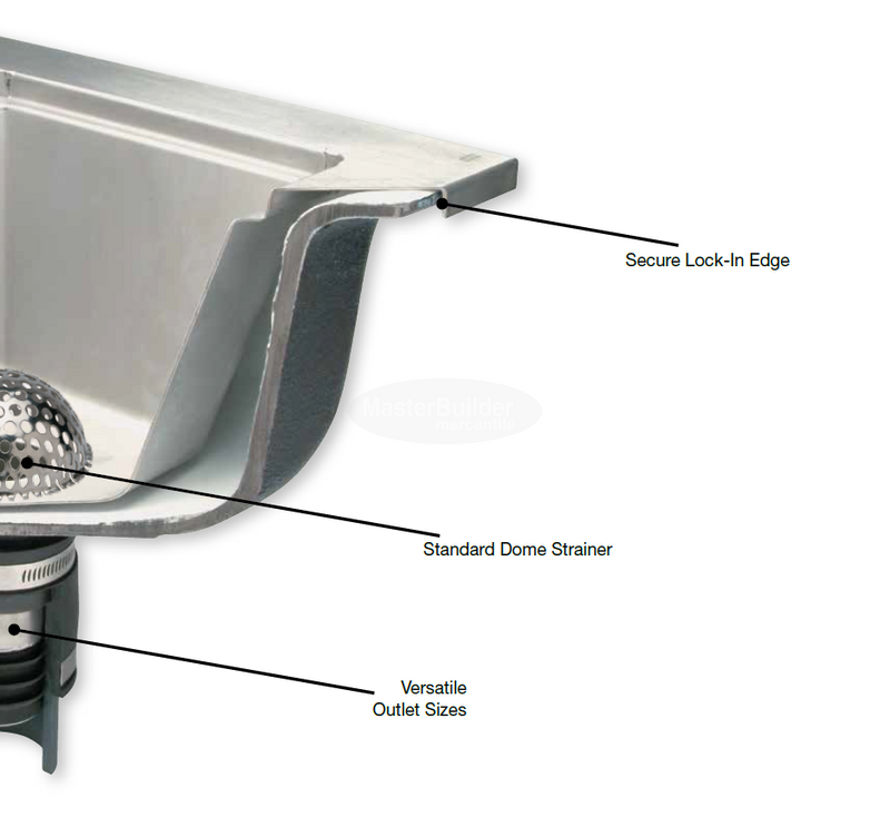 Zurn Z1902-RL 12" X 12" X 10" Replacement Floor Sink Liner Stainless Steel