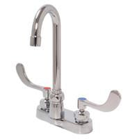 Zurn Z812A4-XL Lead-Free 4" Centerset Faucet with 3-1/2" Gooseneck and 4" Wrist Blade Handles