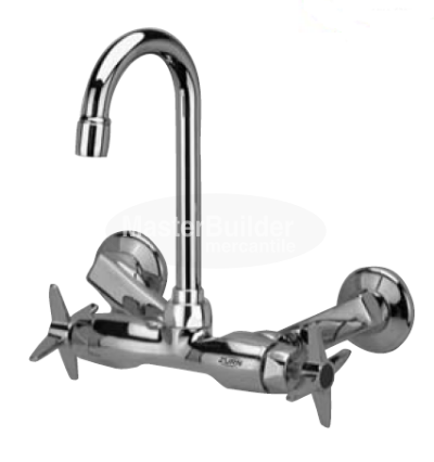 Zurn Z841A2-XL Service Sink Faucet with 3-1/2" Gooseneck and Four Arm Handles