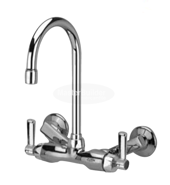 Zurn Z841B1-XL Service Sink Faucet w/ 5-3/8" Gooseneck and Lever Handles