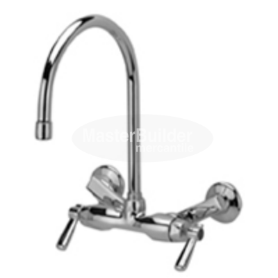 Zurn Z841C1-XL Service Sink Faucet w/ 8" Gooseneck and Lever Handles