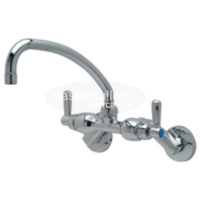 Zurn Z841J1-XL Service Sink Faucet w/ 9-1/2" Tubular Spout and Lever Handles