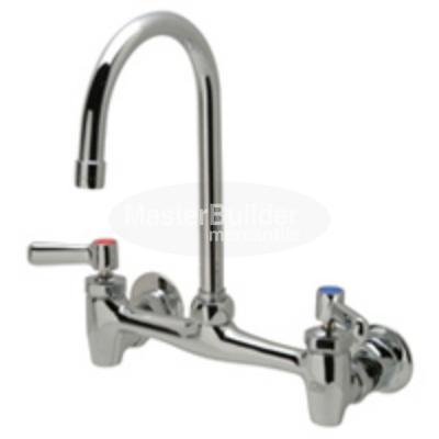 Zurn Z843B1-XL Sink Faucet with 5-3/8" Gooseneck and Lever Handles Lead-Free