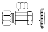 Zurn ZH8824-XL-PC/Z8952-58-PC 1/2" NOM x 3/8" OD Solid Brass Wheel Handle Angle Stops Compression-to-Compression w/ Escutcheons (Set of 2)