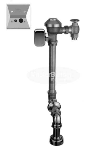Zurn ZEMS6153AV 3.5 GPF Hardwired Concealed Sensor Flush Valve for Water Closets