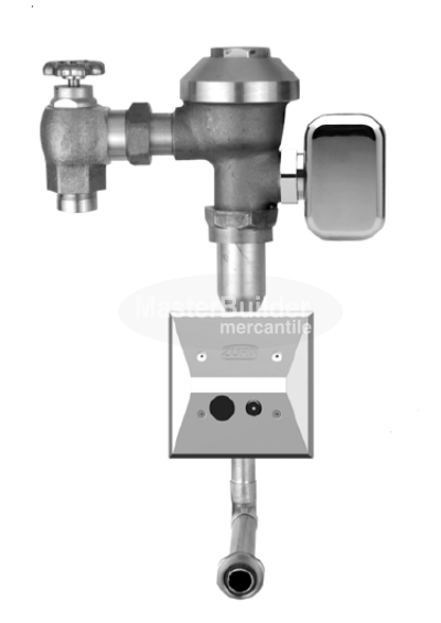 Zurn ZEMS6195AV-WS1 1.0 GPF Sensor Operated Hardwired Concealed Flush Valve for Urinals