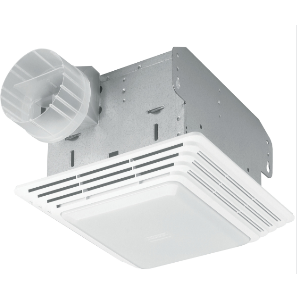 Broan 678 50CFM Ventilation Fan With Light 2.5 Sones