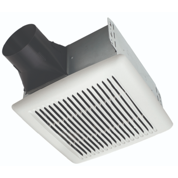 Broan AE80 Bathroom Fan Flex Series 80 CFM Ventilation Fan, 0.7 Sones, ENERGY STAR Certified