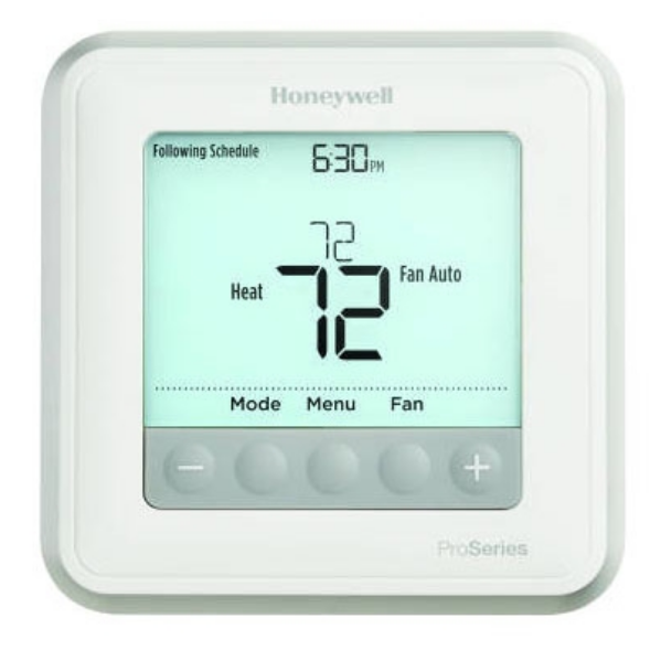 Honeywell TH6210U2001 T6 Pro Programmable/Non Programmable Thermostat - 2 Heat/1 Cool Heat Pump - 1 Heat / 1 Cool Conventional