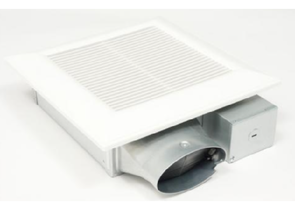 Panasonic FV0810VSS1 Bathroom Fan WhisperValue® DC™ ASHRAE 62.2 Compliance, 80-100 CFM
