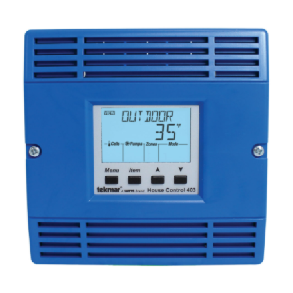 Tekmar 403 TEKNET - tN2 House Control - Boiler - DHW & Setpoint - Mixing - Four Zone Pumps