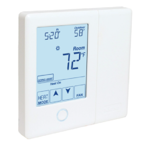 Tekmar 557 TekmarNet Thermostat - Radiant Floor - 2 Heat Pump/Cool - Backup - Humidity